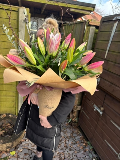 Sunday morning Lillies