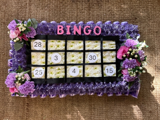 Bingo Board Tribute