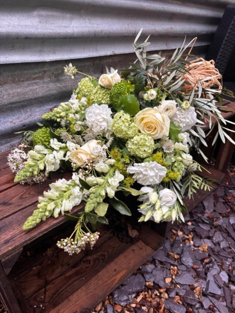 Garden hand tied sheaf