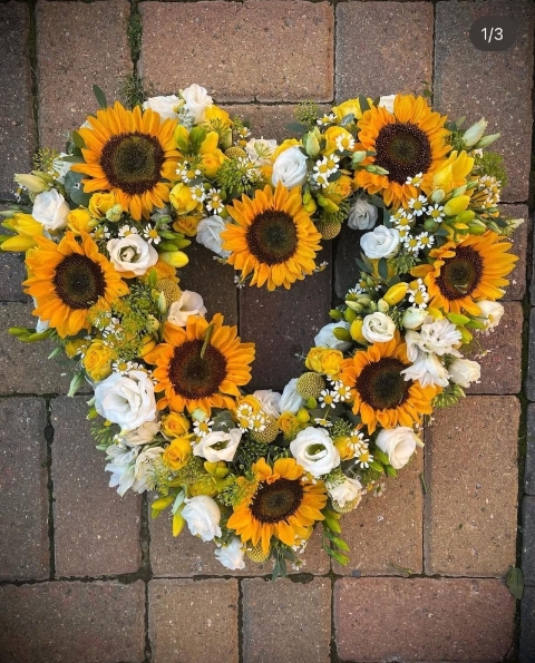 Large Loose Open Heart